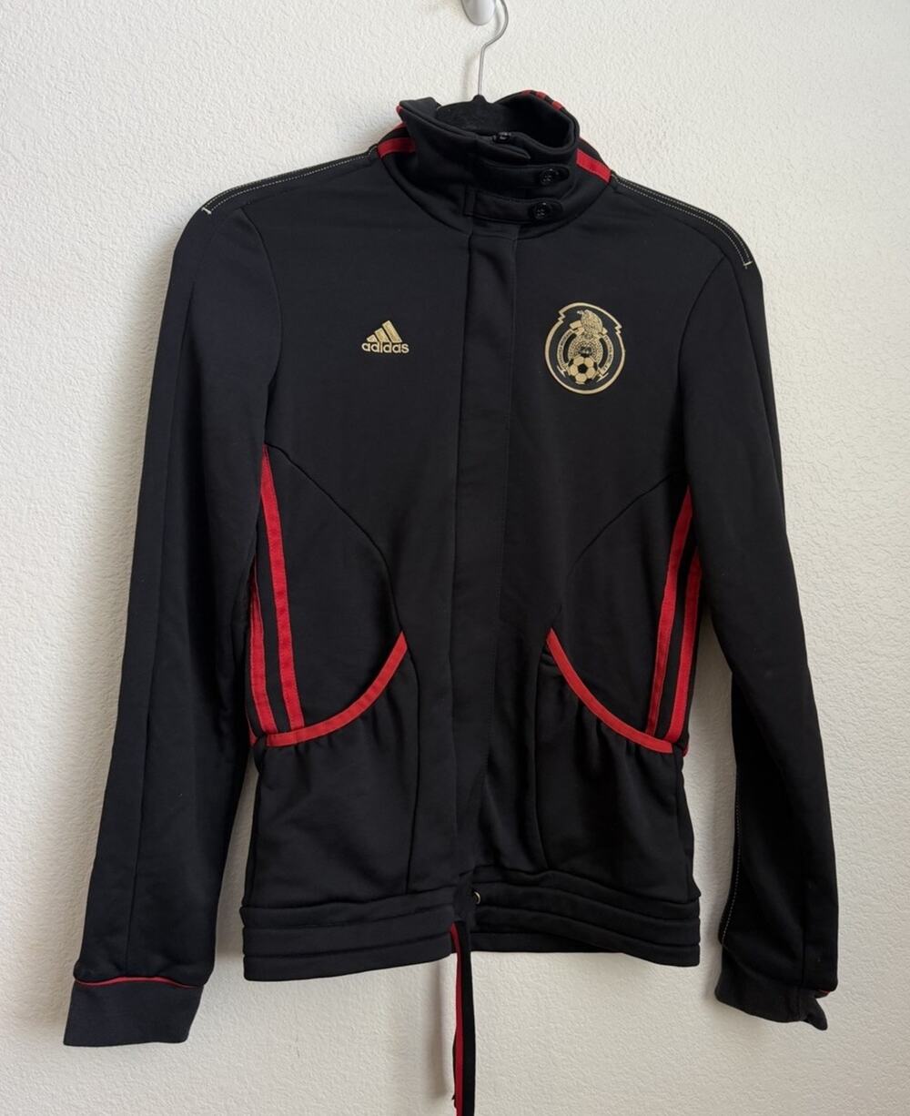 Mexico Federation Mexicana De Futbol Adidas Soccer Track Jacket Women Small